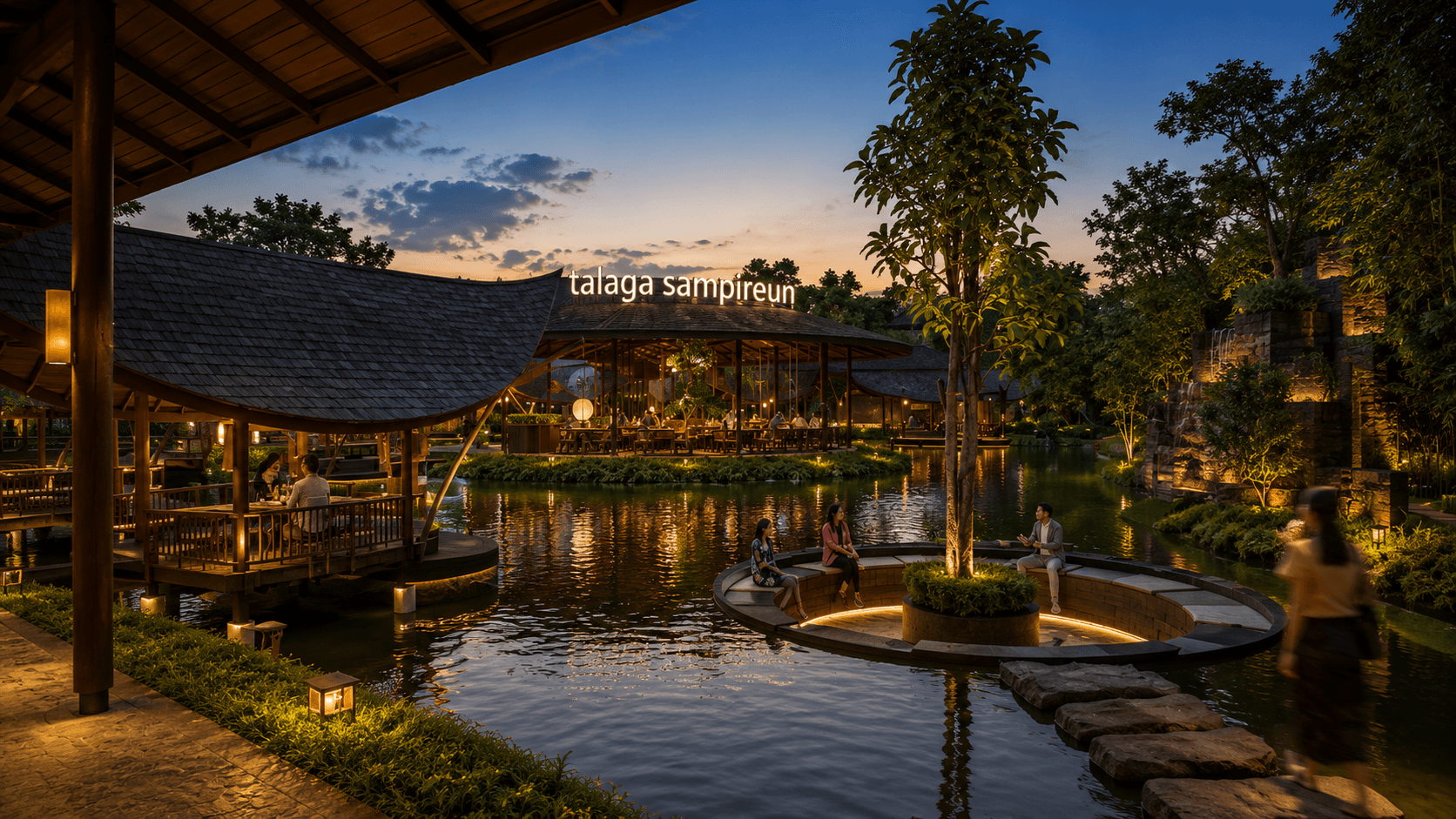 Telaga Sampireun, Bali